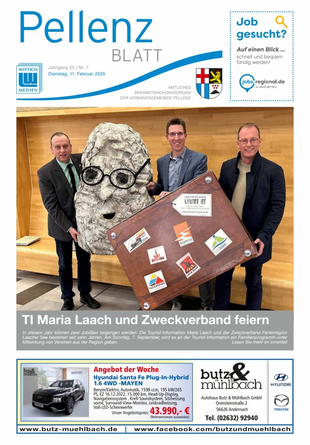 Pellenzblatt Titelblatt 07/2025