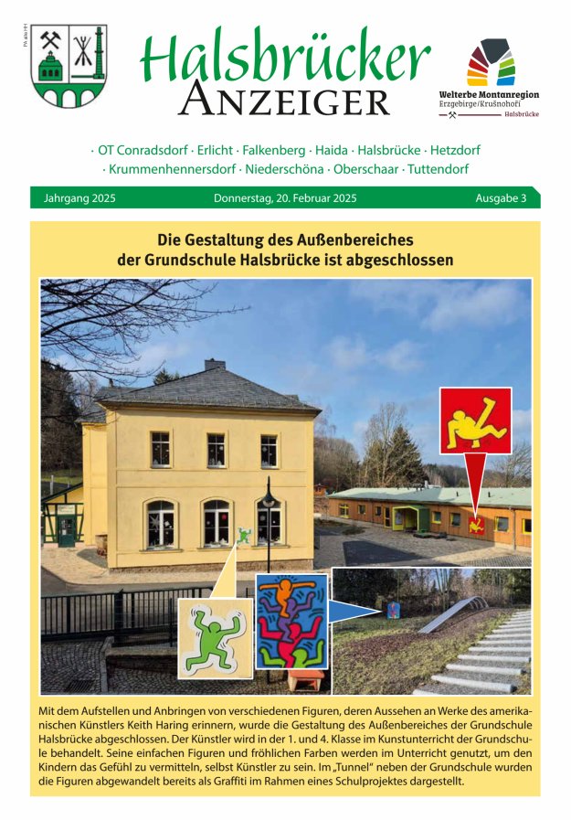 Halsbrücker Anzeiger Titelblatt 03/2025