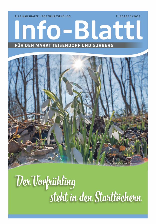 Infoblattl Teisendorf Titelblatt 02/2025