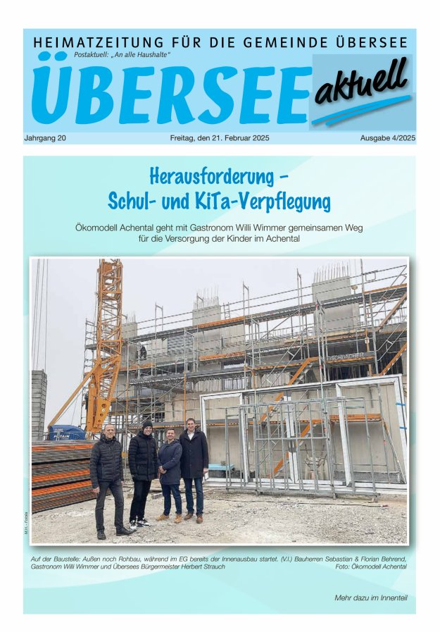 Übersee Aktuell Titelblatt 04/2025