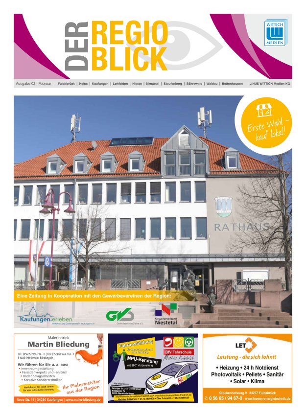 Regioblick Titelblatt 02/2025