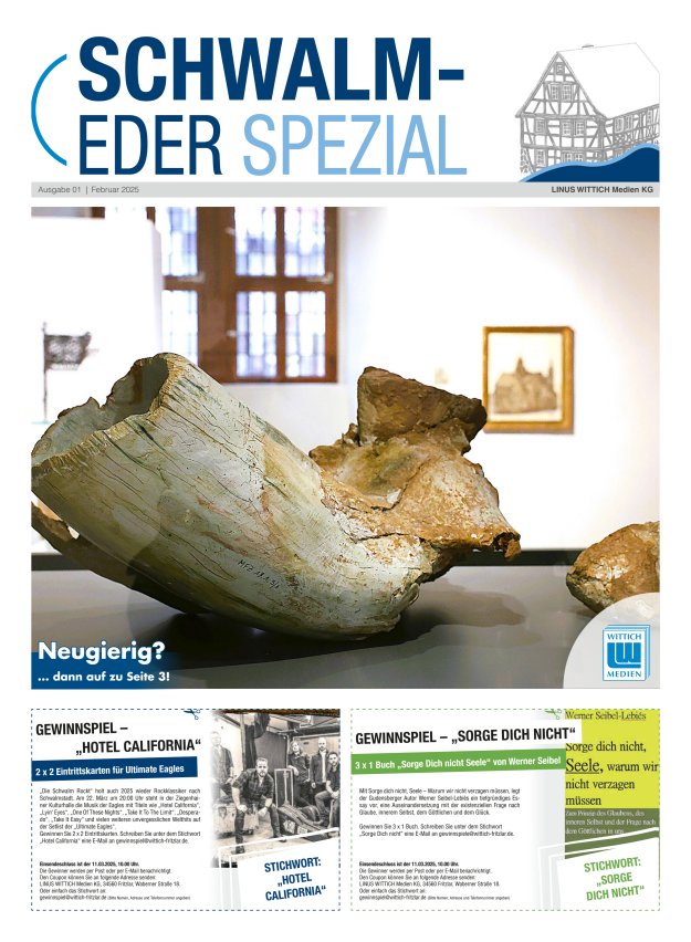 Schwalm-Eder Spezial Titelblatt 01/2025
