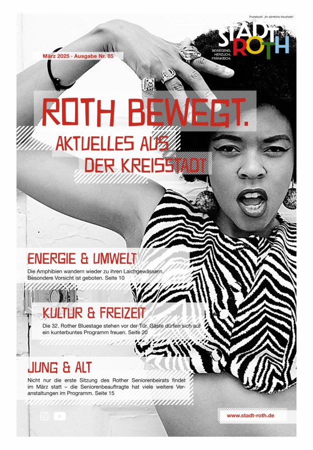 Roth bewegt. Titelblatt 85/2025