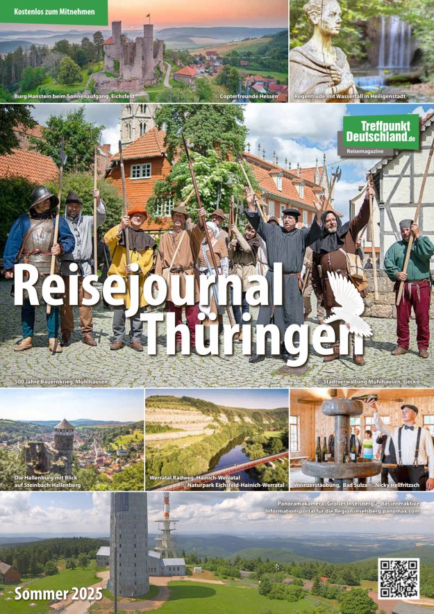 Reisejournal Thüringen Titelblatt 11/2025