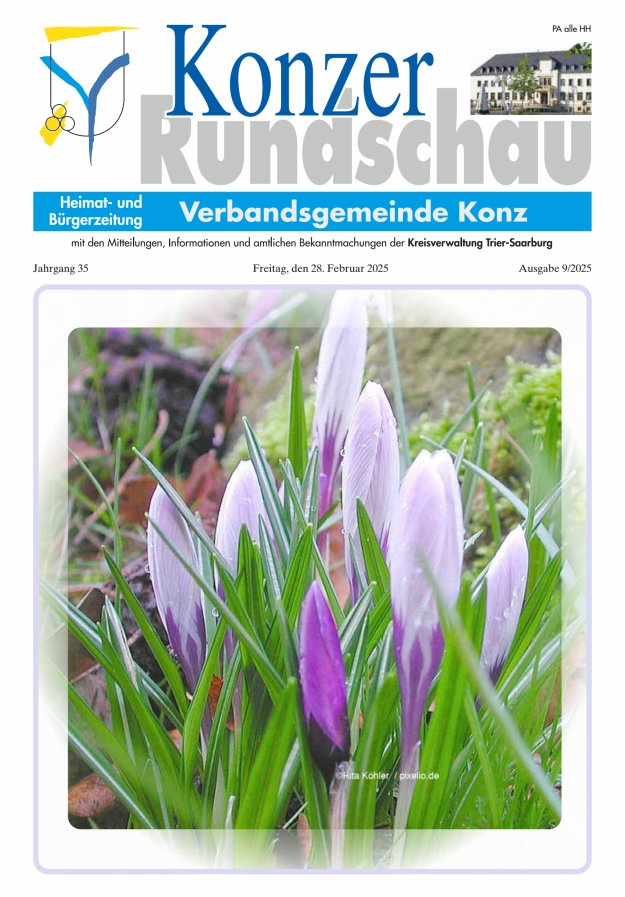 Konzer Rundschau Titelblatt 09/2025