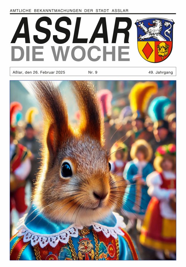 Asslar - Die Woche Titelblatt 09/2025