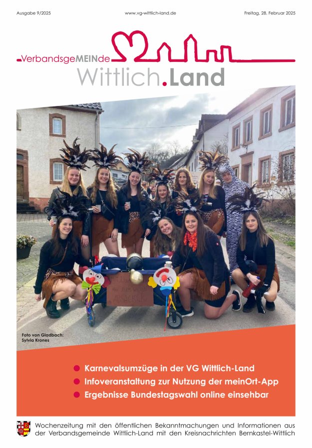 Mein Wittlich.Land Titelblatt 09/2025