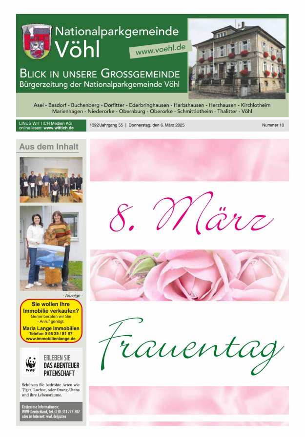 Blick in unsere Grossgemeinde Titelblatt 10/2025