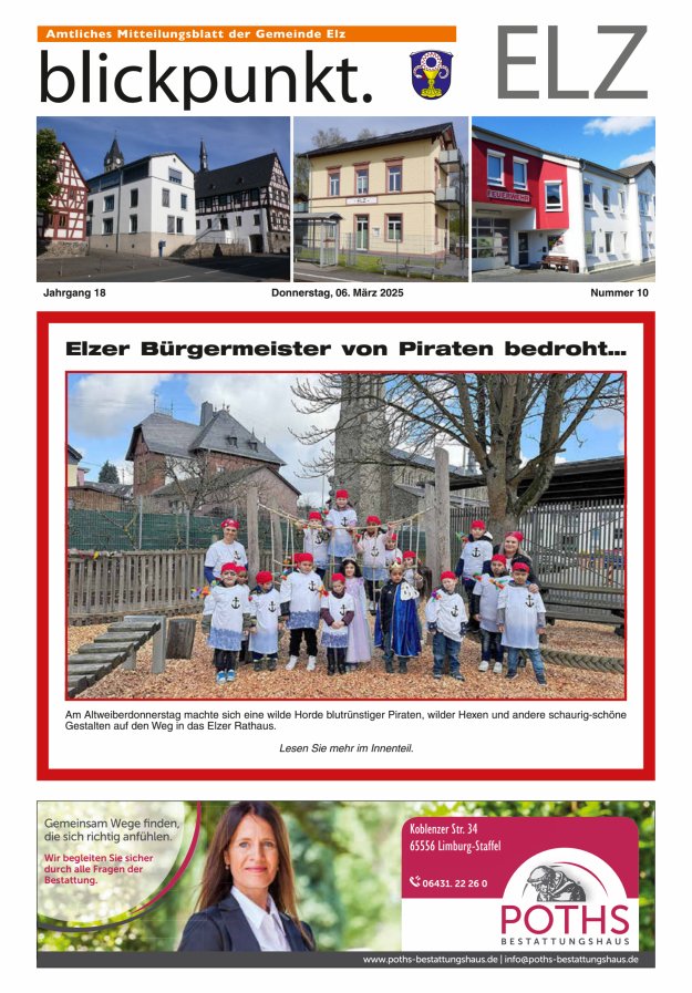 Blickpunkt Elz Titelblatt 10/2025