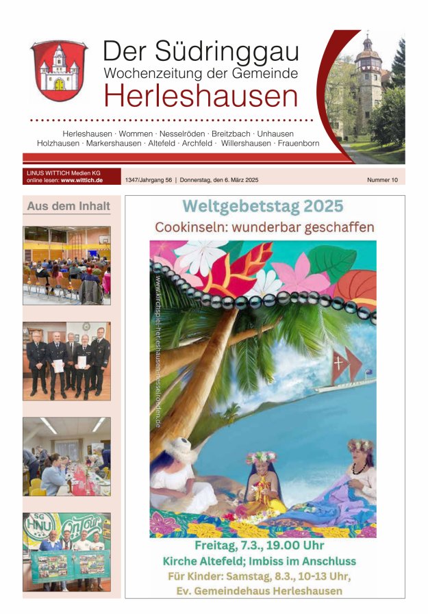 Der Südringgau Titelblatt 10/2025
