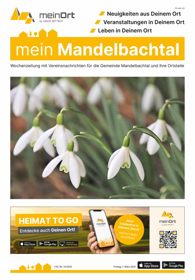 mein Mandelbachtal Titelblatt 10/2025