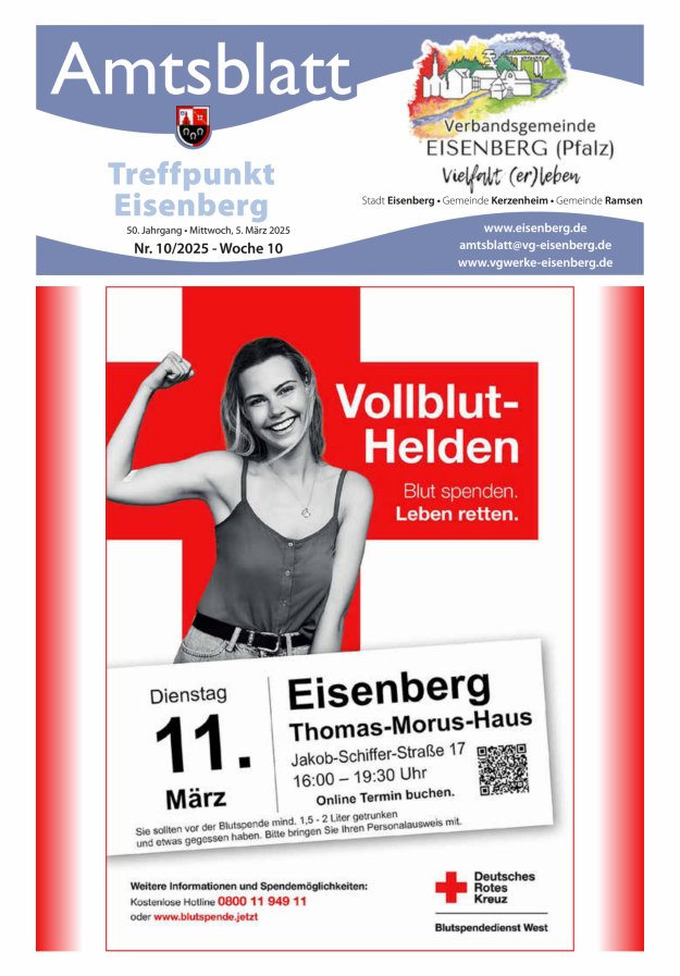 Treffpunkt Eisenberg Titelblatt 10/2025