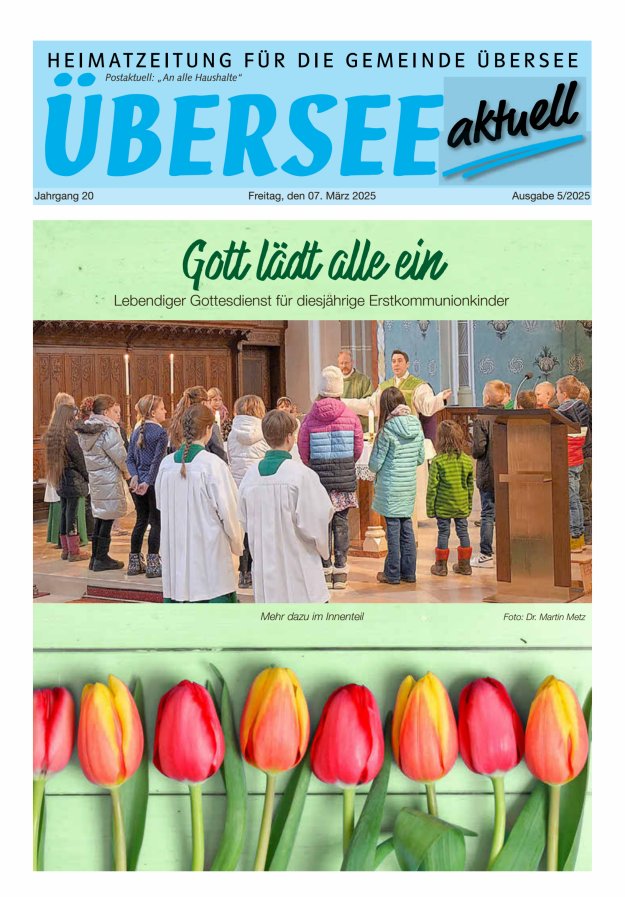 Übersee Aktuell Titelblatt 05/2025