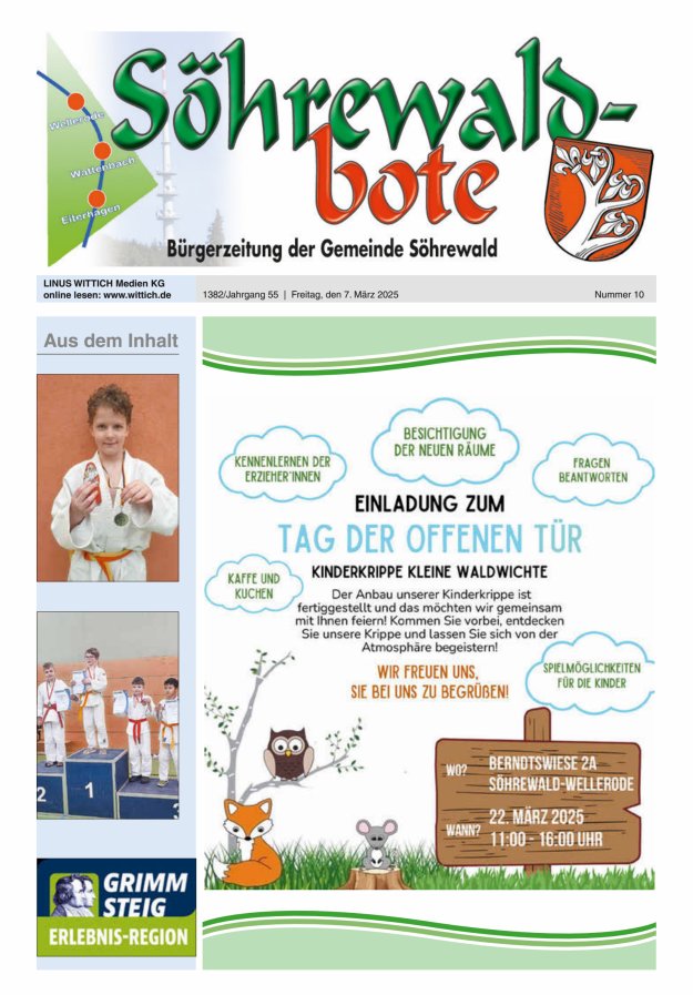 Söhrewaldbote Titelblatt 10/2025
