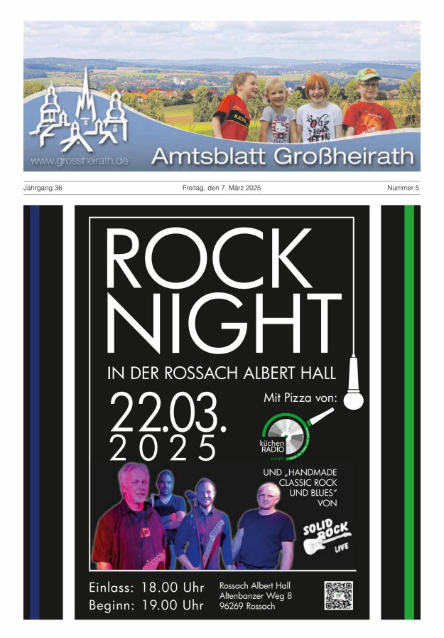 Amtsblatt Großheirath Titelblatt 05/2025