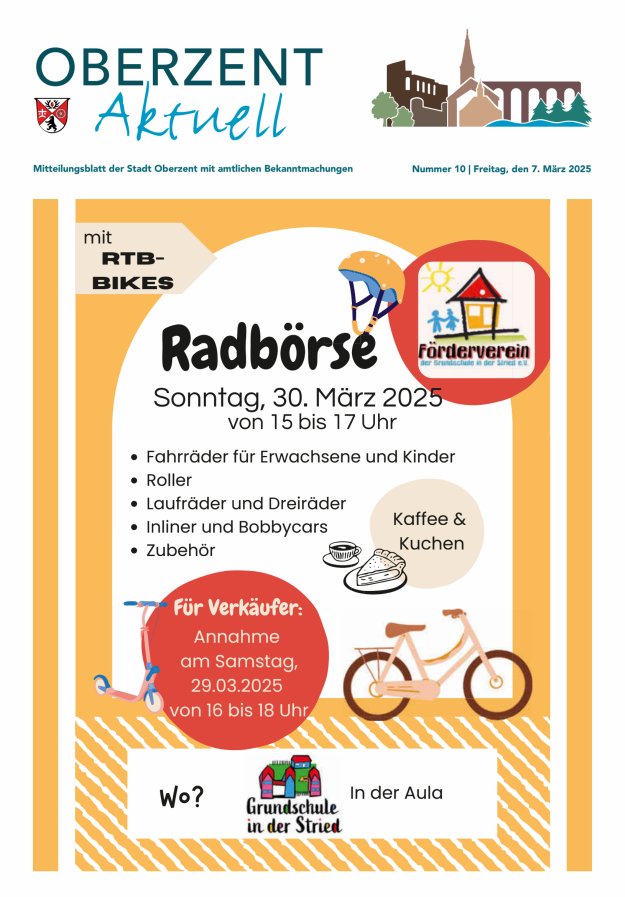 Oberzent aktuell Titelblatt 10/2025