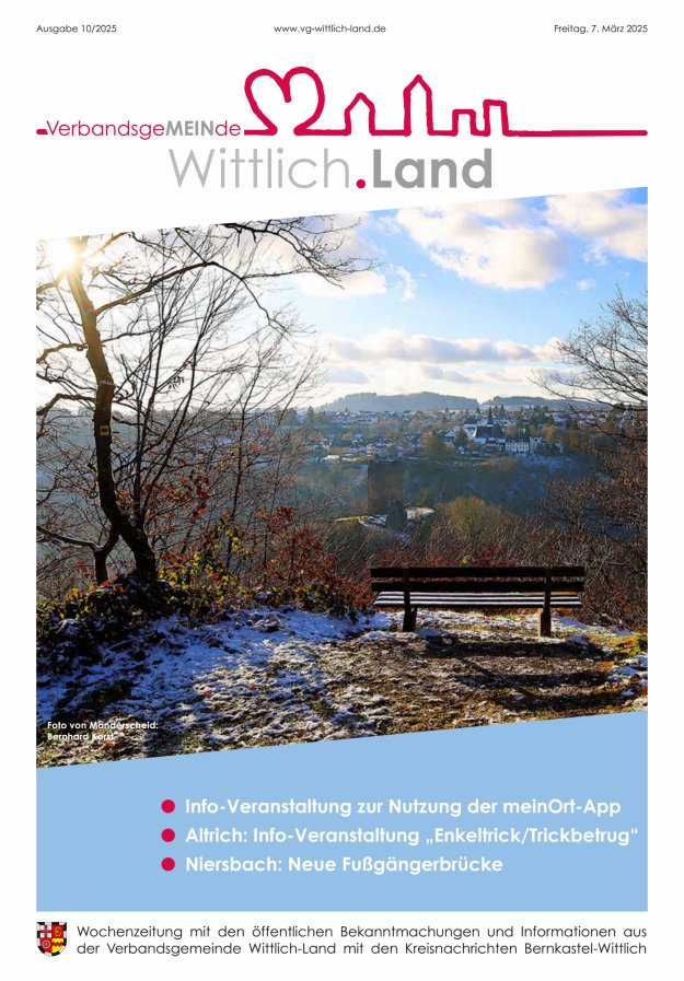Mein Wittlich.Land Titelblatt 10/2025