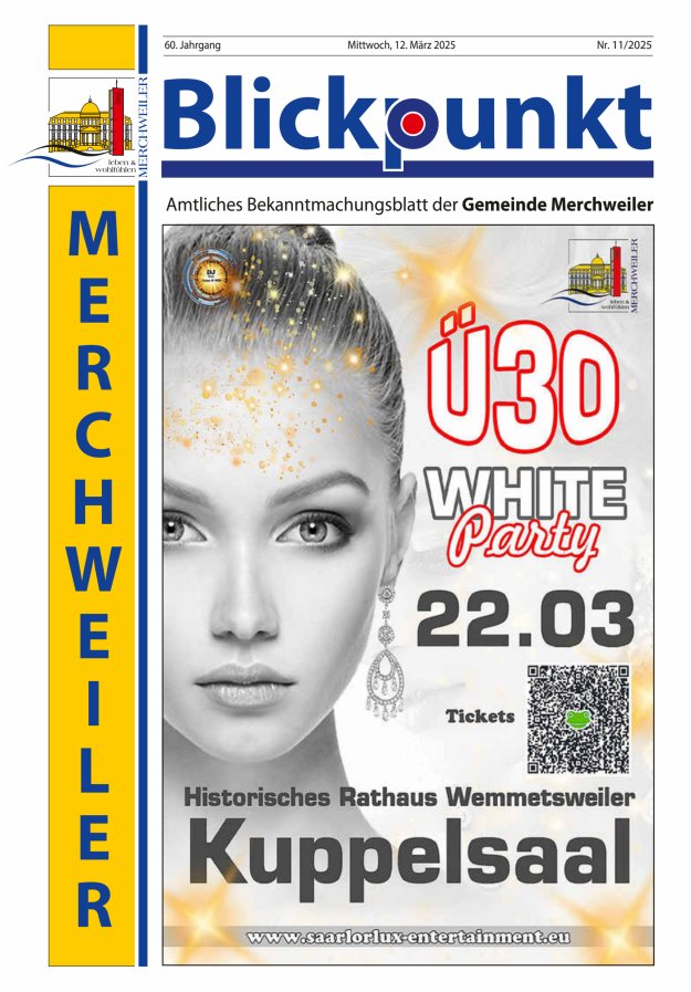 Blickpunkt Merchweiler Titelblatt 11/2025