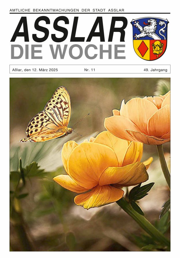 Asslar - Die Woche Titelblatt 11/2025