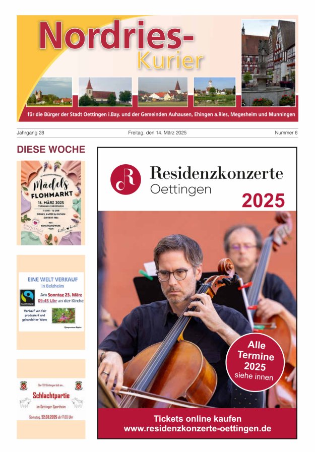 NordRies-Kurier Titelblatt 06/2025