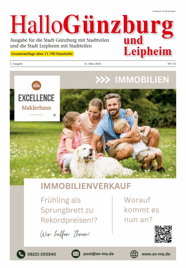 Informationen für die Bürger der Stadt Günzburg und ihrer Stadtteile Titelblatt 03/2025