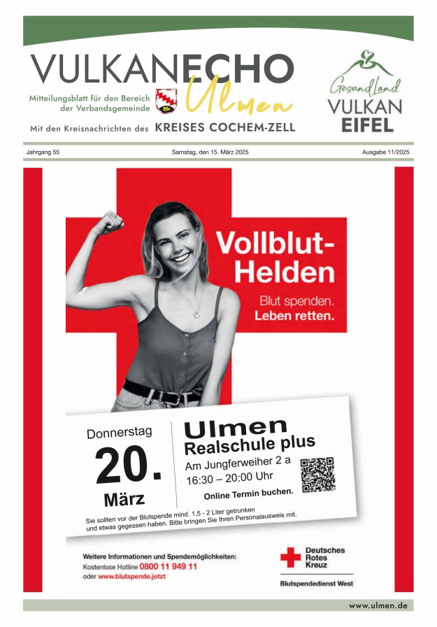 Vulkan Echo VG Ulmen Titelblatt 11/2025