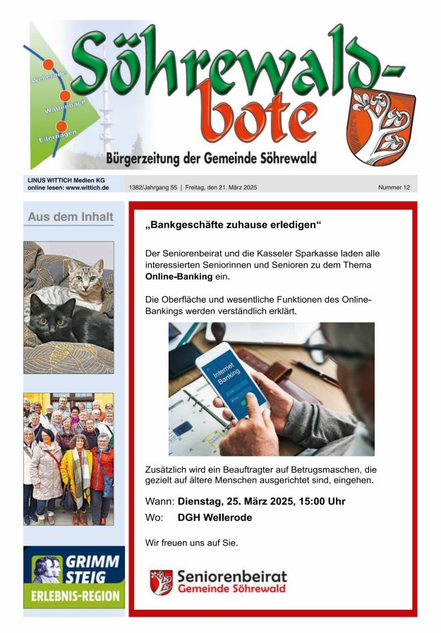 Söhrewaldbote Titelblatt 12/2025