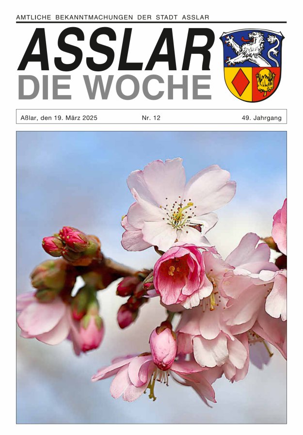 Asslar - Die Woche Titelblatt 12/2025