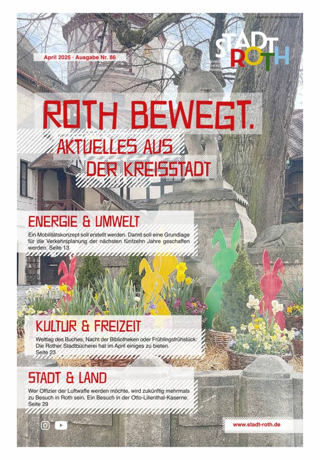 Roth bewegt. Titelblatt 86/2025