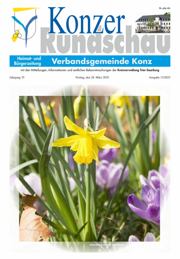 Konzer Rundschau Titelblatt 13/2025