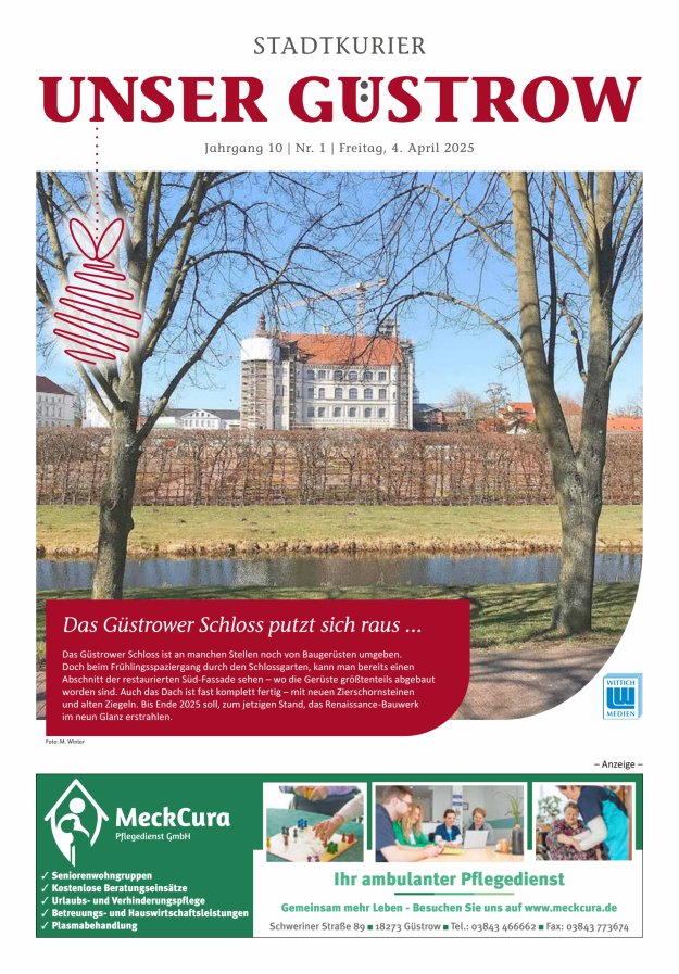 Unser Güstrow Titelblatt 01/2025