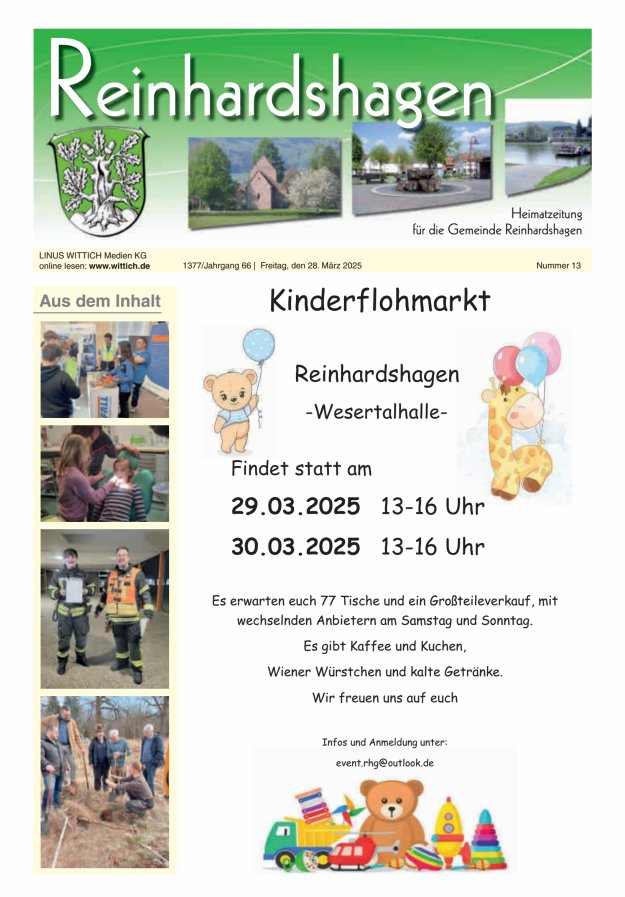 Unser Blättchen Titelblatt 13/2025