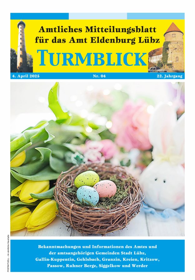 Turmblick Titelblatt 04/2025