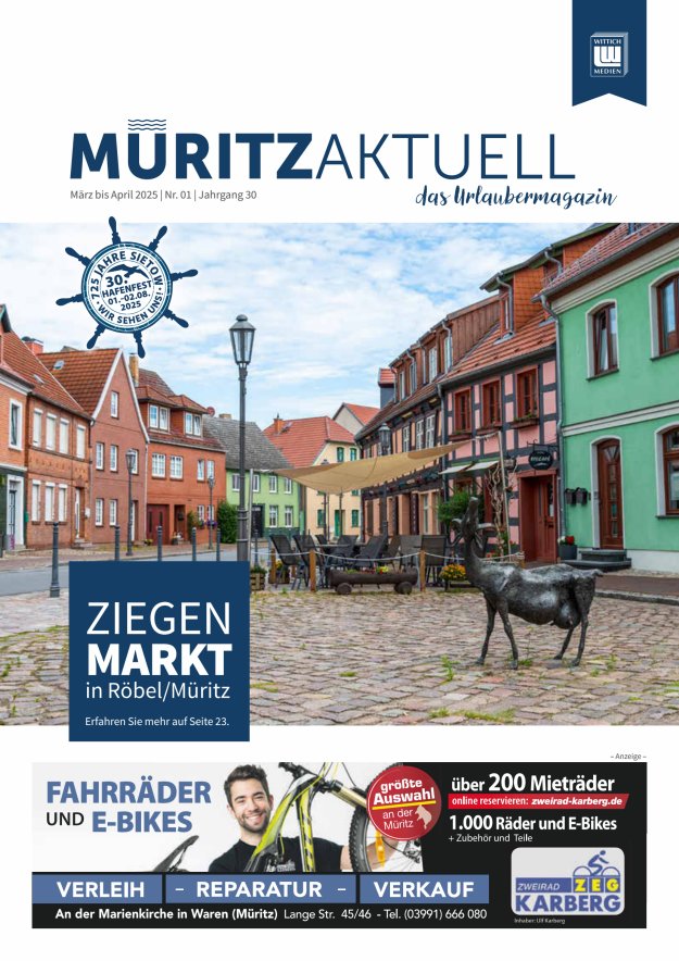 Müritz Aktuell Titelblatt 01/2025