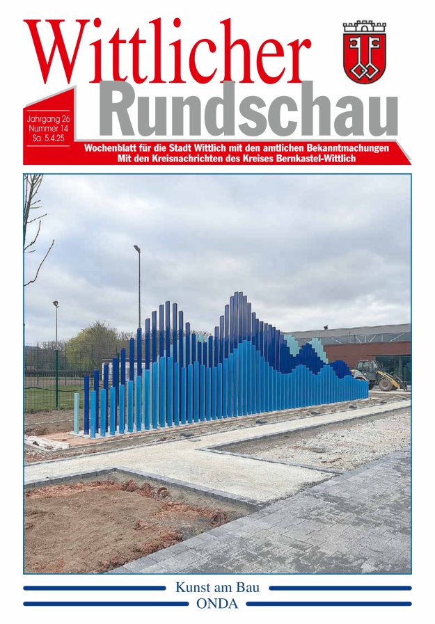 Wittlicher Rundschau Titelblatt 14/2025