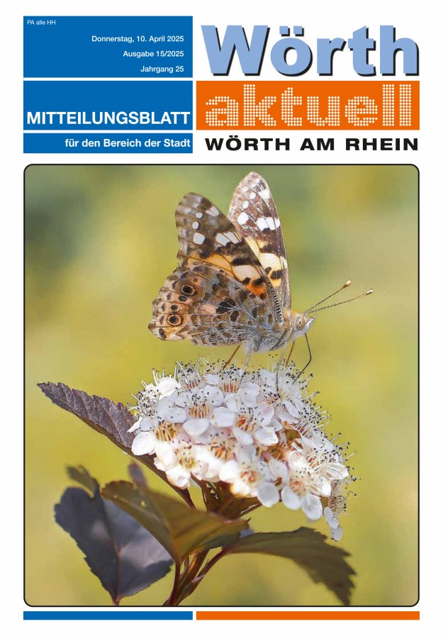 Wörth aktuell Titelblatt 14/2025