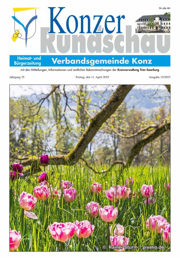 Konzer Rundschau Titelblatt 15/2025