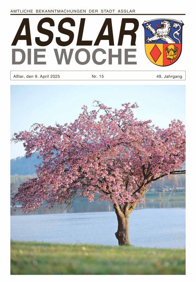 Asslar - Die Woche Titelblatt 15/2025