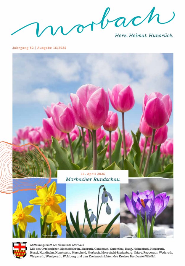 Morbacher Rundschau Titelblatt 15/2025