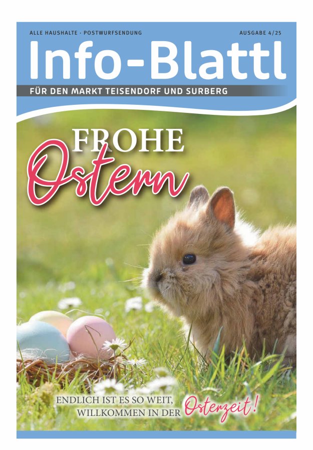 Infoblattl Teisendorf Titelblatt 04/2025
