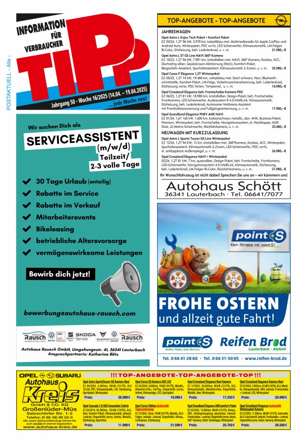Tipp Vogelsberg Titelblatt 16/2025