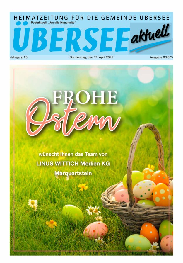 Übersee Aktuell Titelblatt 08/2025