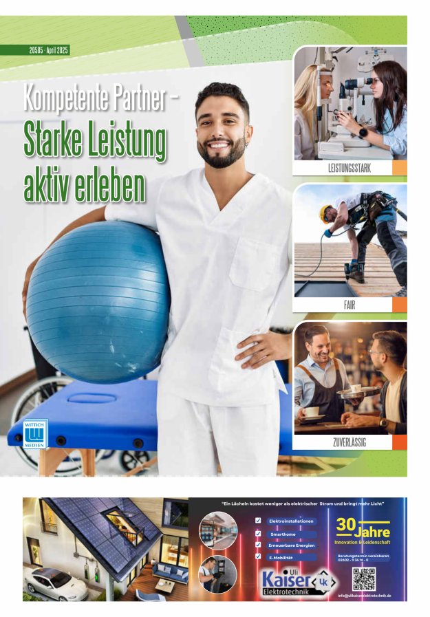 Kompetente Partner an Ihrer Seite Kreis Westerwald Süd Titelblatt 10/2025