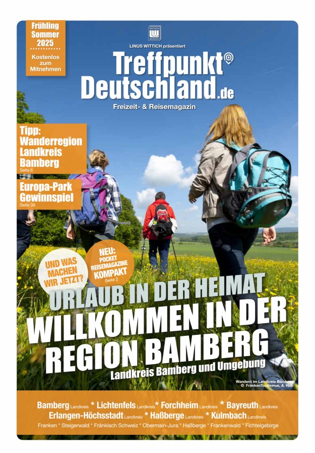 TreffpunktDeutschland Region Bamberg Reisemagazin Titelblatt 05/2025