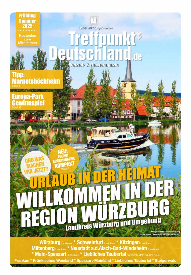 TreffpunktDeutschland Region Würzburg Reisemagazin Titelblatt 05/2025