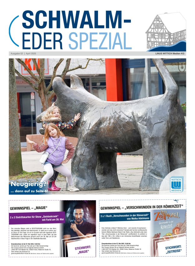 Schwalm-Eder Spezial Titelblatt 02/2025