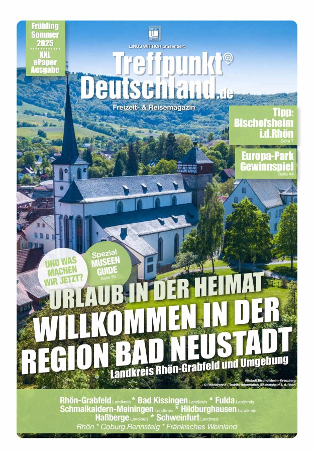 TreffpunktDeutschland Region Bad Neustadt Reisemagazin Titelblatt 05/2025