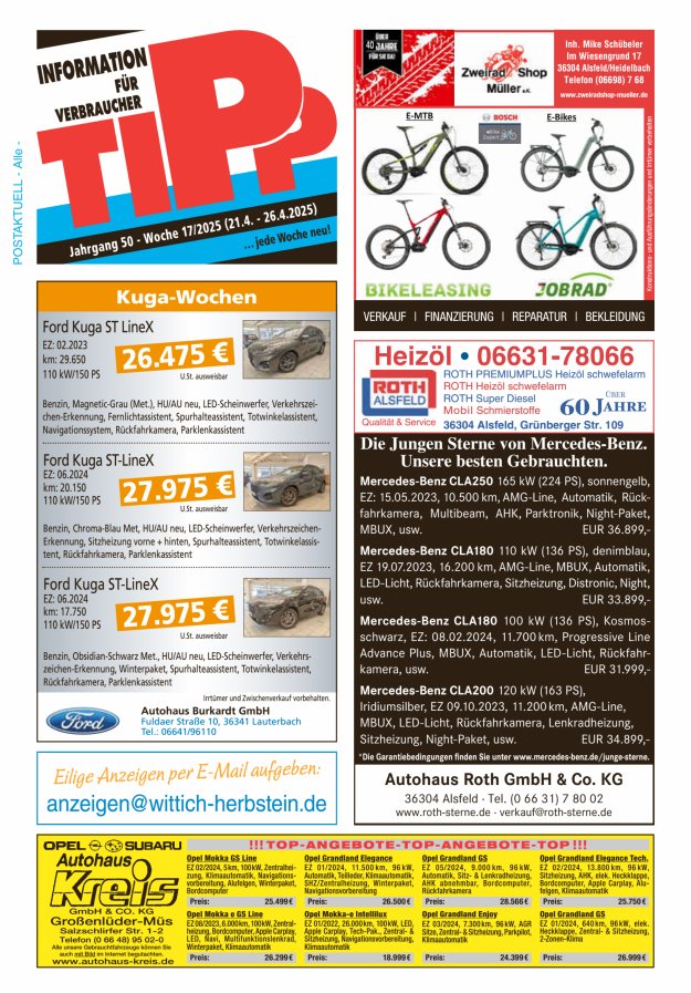 Tipp Vogelsberg Titelblatt 17/2025