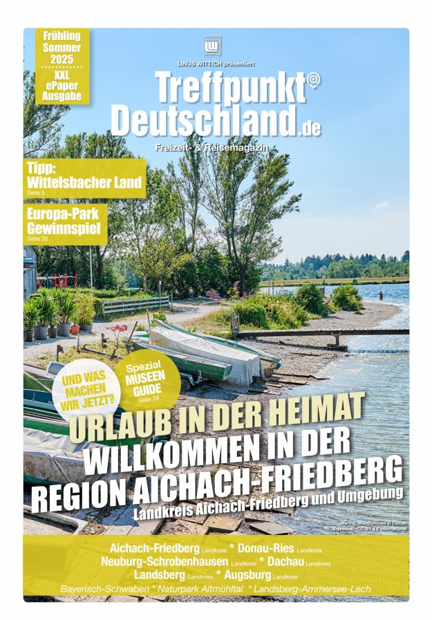 TreffpunktDeutschland Region Aichach Reisemagazin Titelblatt 03/2025