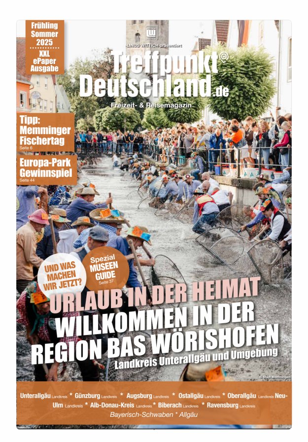TreffpunktDeutschland Region Bad Wörishofen Reisemagazin Titelblatt 04/2025